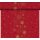 Tischläufer, Tête-à-Tête, Rot, Gold, 0.40 x 24 m, Stargazing Red 1 Stk.