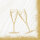 Papierservietten, Weiss, Gold, 33 x 33 cm, Sparkly Cheers White 1 x 50 Stk. (50 Stk.)