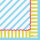 Papierservietten, bunt, 33 x 33 cm, Pop Stripes