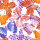 Papierservietten, Violett, Orange, 33 x 33 cm, Colorful Butterflies 1 x 20 Stk. (20 Stk.)