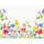 Tischset Papier, bunt, 30 x 40 cm, Flowy Meadow 1 x 100 Stk. (100 Stk.)