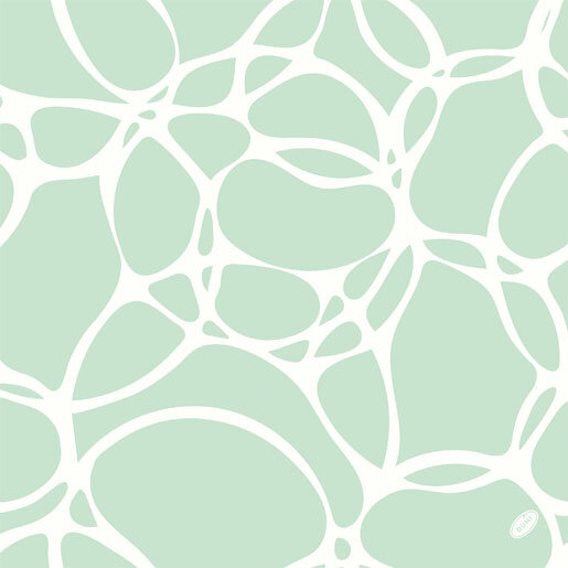Papierservietten Bio Dunisoft, Hellblau, 40 x 40 cm, Ocean Mint 1 x 60 Stk. (60 Stk.)