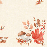 Papierservietten Bio Dunisoft, Beige, Rot, 40 x 40 cm,...